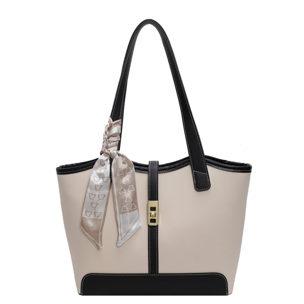 Bolso Mano Mujer PU Color Cierre Con Cinta Al Aire Libre