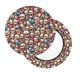 thumbnail image 2 of Balery rock record music Skull Fundas de asiento para taburete de bar redondo de tela de terciopelo ajustables que protegen de arañazos y manchas para sillas de 14 a 17 pulgadas.-14 inch, 2 of 7