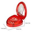 thumbnail image 5 of Strawberry Slicer Tool Stainless Steel Multi Functional for Fruit Preparation, 5 of 6