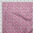 thumbnail image 3 of oneOone Georgette Viscose Fabric Triangle & Line Geometric Decor Fabric Printed BTY 42 Inch Wide, 3 of 4