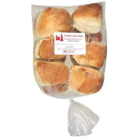 Geraldine's Bake Shoppe: Country Style French Dinner Rolls, 12 pk