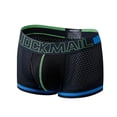 thumbnail image 4 of Mens Tanga Ropa Interior Color Sólido Trasero Elevador Transpirable Nylon Spandex Pantalones, Pantalones para Hombre Ropa Interior Moda Casual Deporte, 4 of 6