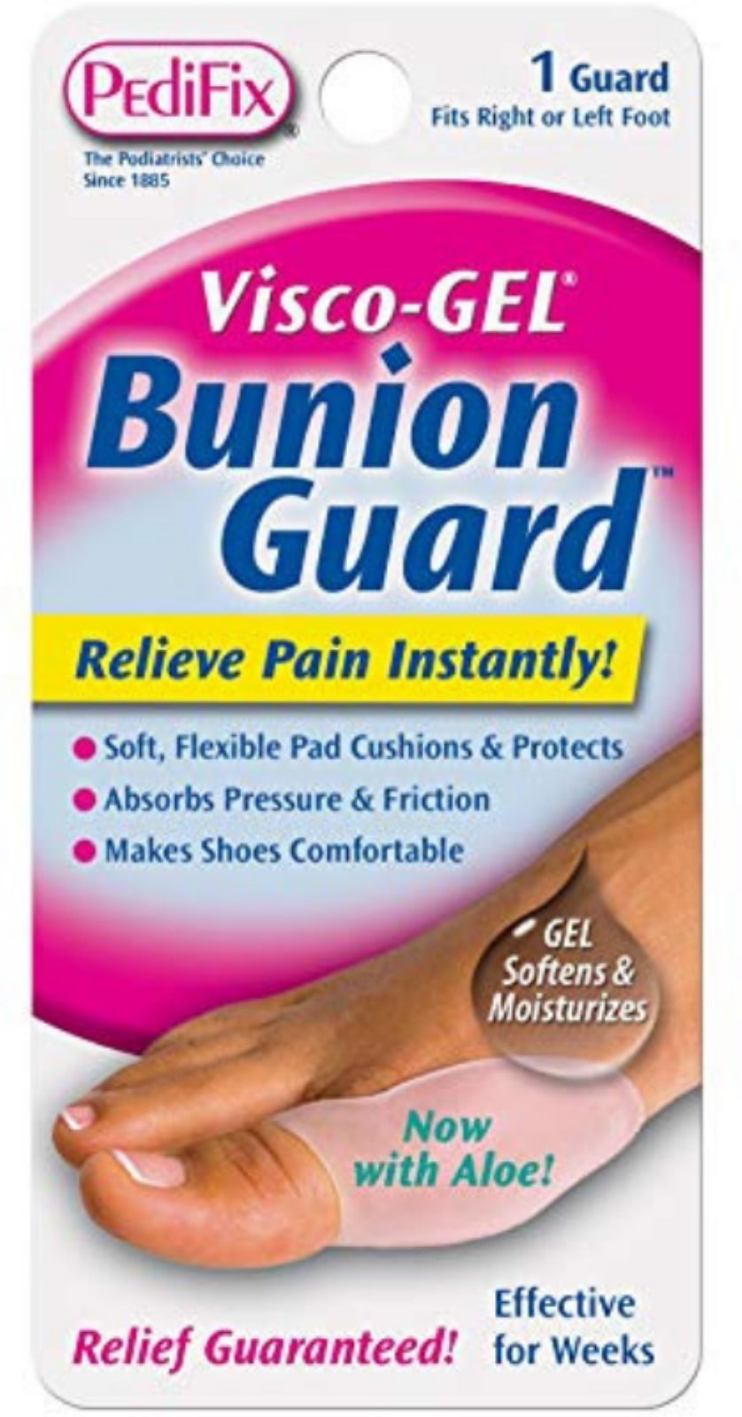 Bunion Protector ViscoGel Hallux Bunion Guard Universal Without Closure