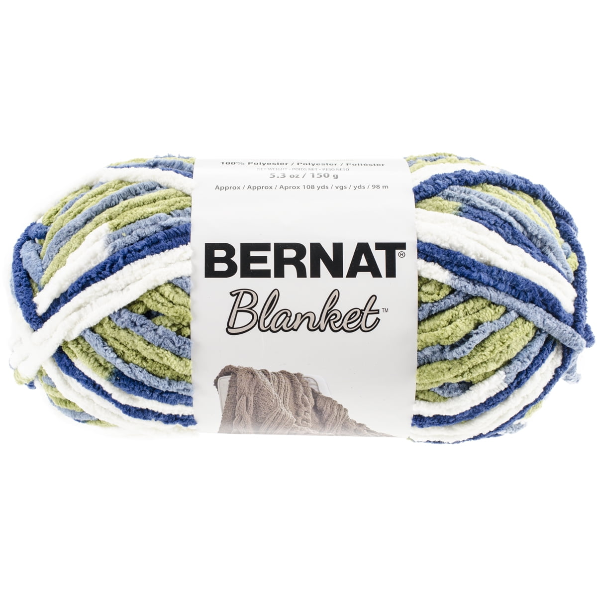 Bernat Blanket Yarn Oceanside Walmart