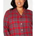 thumbnail image 6 of Family PJs Womens Plus Christmas Holiday Pajama Set, 6 of 7