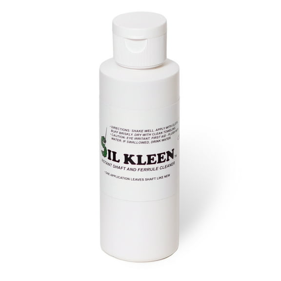 Cue Silk Sil Kleen Pool Cue Shaft and Ferrule Cleaner 4 oz Bottle