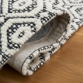 thumbnail image 5 of SAFAVIEH Marbella Fabiana Geometric Area Rug, Black/Ivory, 3' x 5', 5 of 10