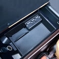 thumbnail image 2 of for Lexus ES350 300h 2019-2021 ABS Armrest Storage Box Center Console Tray Black, 2 of 4