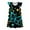 1158Black2403, variant on Rggeeun Kids Girls Fashion Cute Print Princess Dress Gown Toddlers Casual Wear Cute Dresses Breathable O-Neck Sundress