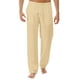 thumbnail image 1 of Hombres Casual Summer Beach Pantalones sueltos Pantalones de lino de algodón con bolsillos, 1 of 5