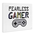 thumbnail image 2 of Stupell Industries Contemporary Fearless Gamer Retro Canvas Art, 20 x 16, by Yass Naffas Designs, 2 of 8