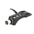 thumbnail image 2 of Black Turntable Headshell For Technics For Other Turntables 4 Pin Contacts Fit Phono Turntables Headshell,1 x Turntable Headshell Mount 4 x Lead Wires,Black, 2 of 8