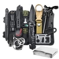 thumbnail image 1 of KEPEAK Kit de Supervivencia, Equipo y Equipo de Supervivencia 13 en 1, Herramienta de Supervivencia de Emergencia, Gadgets Geniales para Emergencias al Aire Libre, Camping, Senderismo, 1 of 5