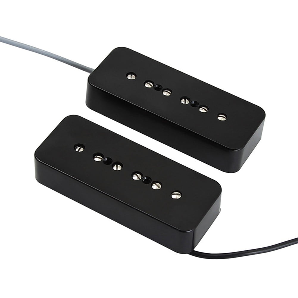 Leke FLEOR Ceramic Single Coil Guitar Pickup Neck Bridge for P90