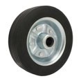 thumbnail image 1 of 6 Inch Trailer Wheel 1200 Lbs Load Capacity Stable Swivel Caster Wheels For Trailer Jack Lawnmowers Utility Carts Rubber Wrapped Iron Wheel, 1 of 4