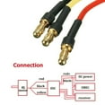 thumbnail image 2 of GUYUTING Replacement Powerful 270W Brushless Motor with 20A ESC Black & Red for RC Drone Racing, 2 of 2