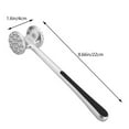thumbnail image 3 of Meat Tenderizer 1 pcs - Aluminium Meat Mallet - Dual-Sided Meat Tenderizer Tool Kitchen Meat Pounder Home Meat Hammer for Tenderizing Ice Steak - Stainless Veal & Chicken Safe Meat Beater, 3 of 7