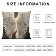 thumbnail image 5 of Qinduosi Print Throw Pillow Covers,Pillow Cushion Cases,Throw Pillows for Couch Sofa Bedroom Car White, 5 of 5