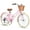 Pink, variant on Glerc Missy 24" Girls Cruiser Bike 6-Speed Cruiser Women's Hybird Bicycle for Ages 7 8 9 10 11 Years Old with Wicker Basket. Lightweight Frame and Fork, Pink