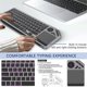 thumbnail image 5 of Bluetooth Wireless Keyboard with Touchpad 7-Colors Backlit 2.4G Rechargeable Trackpad Keyboard for S, 5 of 5