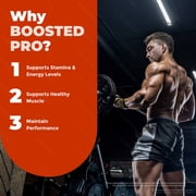 Boosted Pro Pills for Men, BoostedPro Dietary Supplement, Official Capsules for Maximum Blood Flow Support, Boost Pro Vitamins Health Reviews (60 Capsules)