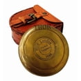 thumbnail image 3 of Compás de bolsillo THOR INSTRUMENTS de estilo vintage con funda de piel, 3 of 8