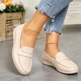 thumbnail image 6 of CHICVOMEY Comfortable Loafers for Women Lightweight Slip-On Flat Shoes Fashionable Versatile Flats For Casual & Work Wear, 6 of 8