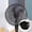 Black, variant on NWOKYZGH 1 Pack Round Electric Fan Guard Dust Cover, Damp-Proof Cover for Pedestal Fan Summer Washable Dustproof Safety Fan Protection