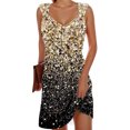 thumbnail image 3 of WILLBEST Robe Women Robe de Plage Mode Rayée Sans Manches Dos Nu Camisole Plage Mini, 3 of 5
