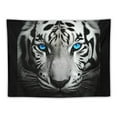 thumbnail image 5 of BCIIG White Tiger Tapestry Wall Hanging Unique Style Graphic Tapestries Home Wall Decor Art for Living Room Bedroom Apartment Farmhouse Dorm 40x60inch, 5 of 6