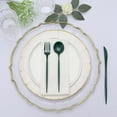 Efavormart 50 Pack | Hunter Emerald Green Heavy Duty Plastic Utensil ...