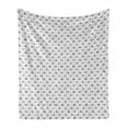 thumbnail image 1 of Cat Soft Flannel Fleece Blanket, Sleeping Kitties Animal Characters Dreaming Pets Love Childish Joyful Cartoon, Cozy Plush for Indoor and Outdoor Use, 60" x 80", Pearl Charcoal Grey, by Ambesonne, 1 of 5