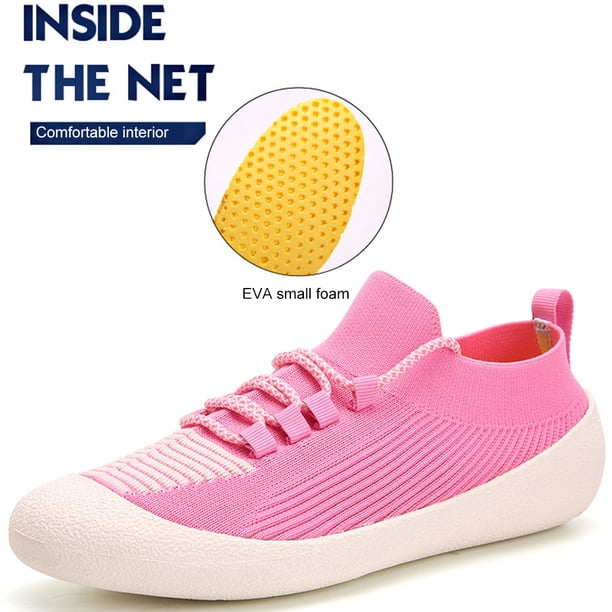 Zapatos para caminar Zapatillas de deporte Zapatos casuales al aire libre Antideslizante Gimnasio Ejercicio para hombres mujeres (41) Rosa Wdftyju Tenis De Mujer Tenis De Hombre