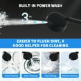 thumbnail image 6 of Tandem Shower Head for Couples with Handheld Filter, Dual Shower Head System Featuring 7 Spray Settings and 360°Rotating Overhead Modes, 6 of 8