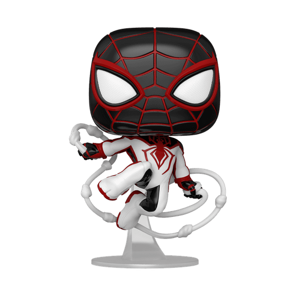 Funko Pop! Games: Spider-Man - Miles Morales - Miles in Track Suit Vinyl Bobblehead