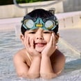 Kids Swimming Goggles Wide View Glasses Gear Summer Child Toddler