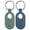 Forest Green + Navy Blue, variant on 2 Pack Anti-Scratch Case for Galaxy SmartTag2 - Slim Silicone Cover with Secure Carabiner Clip | Perfect for Keys, Dog Collars, Backpacks