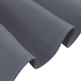 thumbnail image 2 of Howarmer Window Valances for Basement Rod Pocket Blackout Valance Curtains, 52" x 18" Short Curtain Valance of Simple and Pure Decoration Style, Dark Gray, 2 of 10