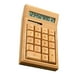 thumbnail image 4 of Calculadora solar Calculadora de escritorio de 12 dígitos Función estándar de bambú Pantalla grande Fácil de usar para estudiantes Oficina Hogar medio, 4 of 8