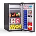 thumbnail image 3 of Mini-frigo de 4,5 Pi3 avec Congélateur, Faible Bruit< 38 dB, Réfrigérateur Compact avec Porte Réversible, Thermostat Réglable Écoénergétique, Petit Frigo pour Chambre, Bureau, Dortoir, 3 of 8