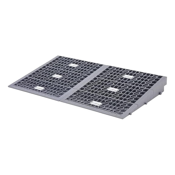32" W Plastic Multi-Height Threshold Ramp