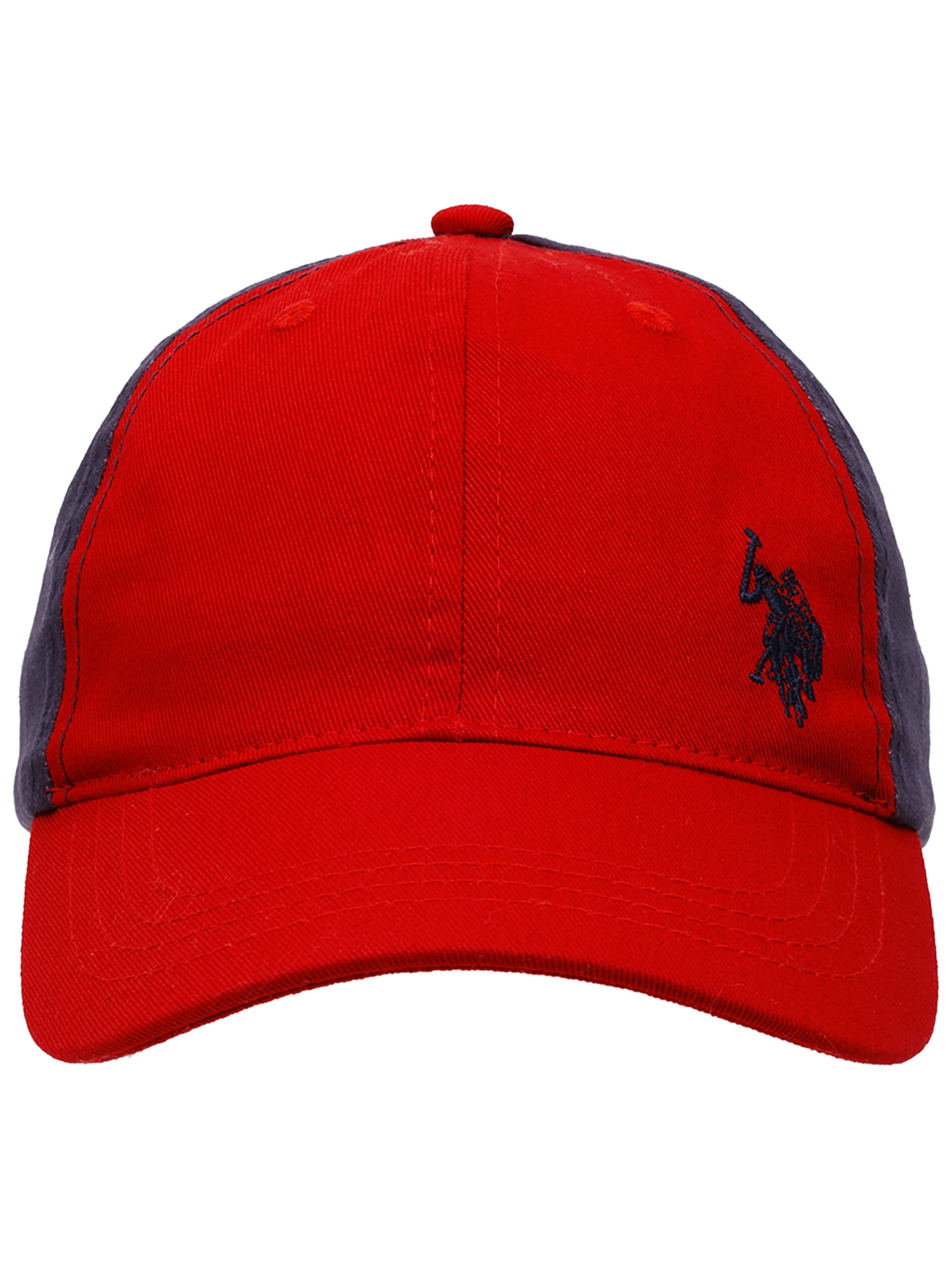 U.S. Polo Assn. Boys' Double Horseman Cotton Twill Hat, OSFM