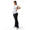 thumbnail image 3 of Ingrid & Isabel For Every Belly Women's Maternity Favorite Flare Leggings, Sizes S-XXL, 3 of 9