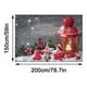 thumbnail image 2 of Fiudx Ofertas Flash Artículos En Oferta Decoración Navideña Para Puerta De Garaje, Cubierta Navideña Para Puerta De Garaje, Mural Grande Para Puerta De Garaje De Feliz Navidad, Pancarta Navideña Colg, 2 of 2