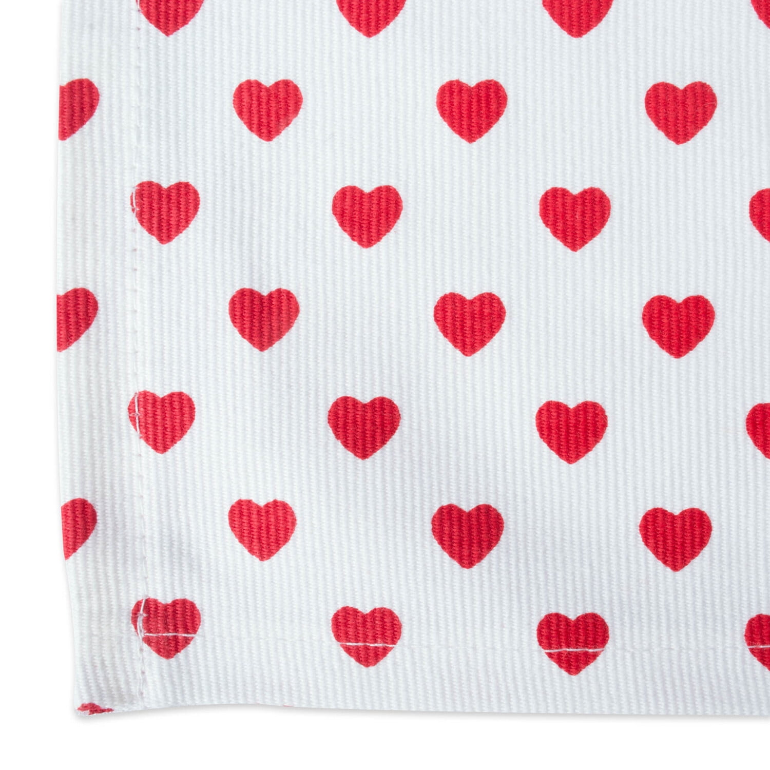 Lil Hearts Ribbed Placemats (Set of 6)