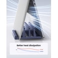 thumbnail image 4 of Soporte vertical para laptop EAXBUX 4 en 1 ajustable de ABS rosa, 4 of 8
