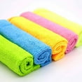 thumbnail image 7 of Nmkwnr 5 Pcs Reusable Cleaning Rag Microfiber Cleaning Cloth Cleaning Towels for House, Car, Windows, 15" x 15", 7 of 7
