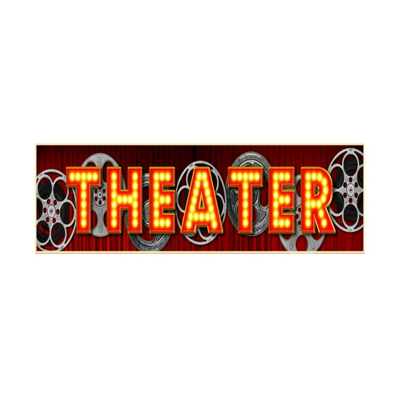 RetroPlanet 'Theater Marquee' Canvas Art