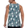 thumbnail image 3 of Haiem Forest Rabbit Men Workout Tank Top Gym Bodybuilding Sleeveless Muscle T Shirts Athletic Tank Breathable Workout Shirt-4X-Large, 3 of 9