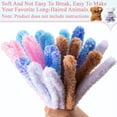 thumbnail image 3 of NOGIS 10 Pcs 39.37 Inches Jumbo Fur Material Pipe Cleaners, Chenille Stems Pipe Cleaner Craft Pipe Stems for Kids DIY Projects and Craft Supplies Decorations（Color C）, 3 of 7